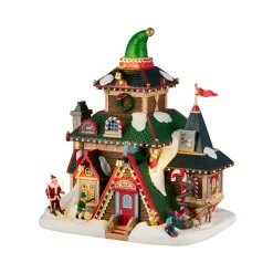 LEMAX Village de Noël lumineux Gïte des Lutins D'Elwood Outlet