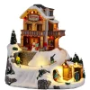 LEMAX Village de Noël lumineux, musical et en mouvement Vail Village Outlet