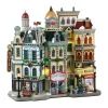 LEMAX Village de Noël lumineux à piles Hôtel Holly Jolly