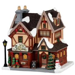 LEMAX Village de Noël lumineux Hôtel des 3 Couronnes Best