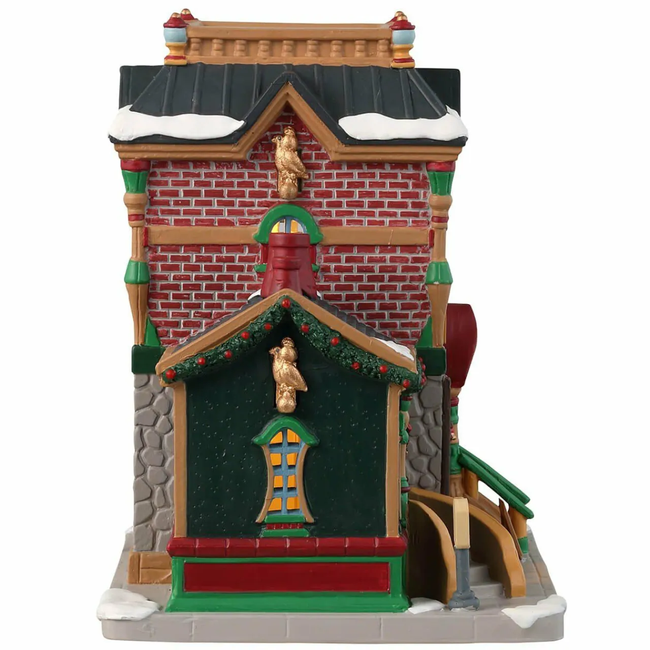 LEMAX Village de Noël à piles lumineux La Perdrix et la Poire Clearance