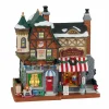 LEMAX Village de Noël à piles lumineux Boutique de jouet La liste du Père Noël Best