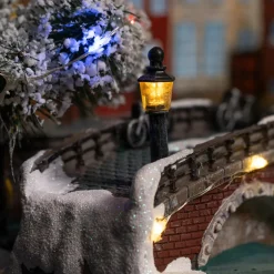 KAEMINGK Village de Noël lumineux et musical Amsterdam Clearance