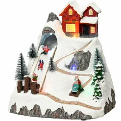 KAEMINGK Village de Noël lumineux Joie d'hiver Multicolore New