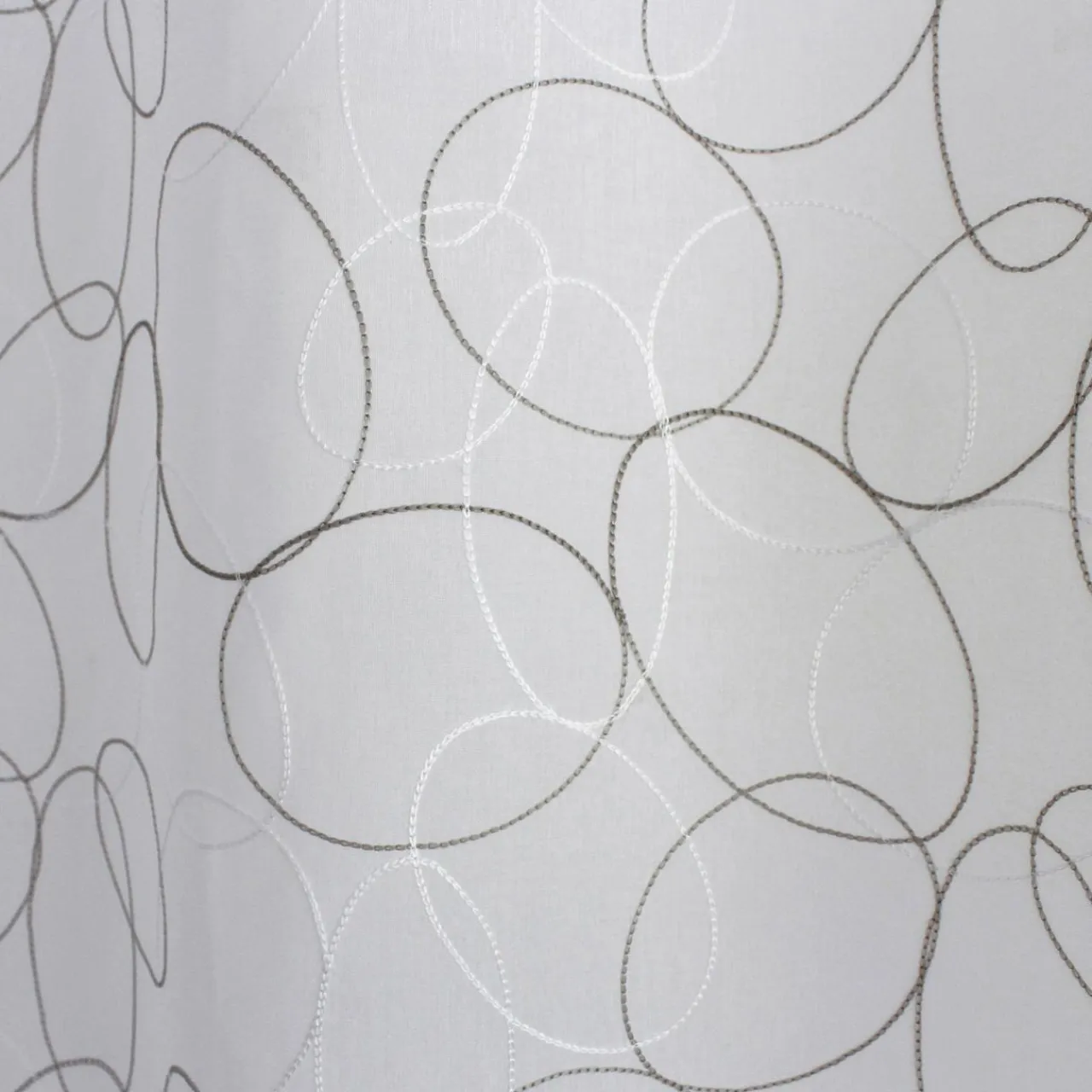 ENJOY HOME Voilage brodé œillets (140 x 240 cm) Galet Gris Best