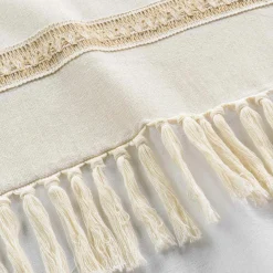 DOUCEUR D'INTERIEUR Voilage coton (140 x 240 cm) Janara Beige Discount