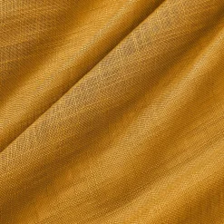 EMINZA Voilage effet lin (140 x 240 cm) Robin Jaune ocre Discount