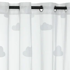 ATMOSPHERA Voilage enfant (140 x 240 cm) Nuage Blanc New