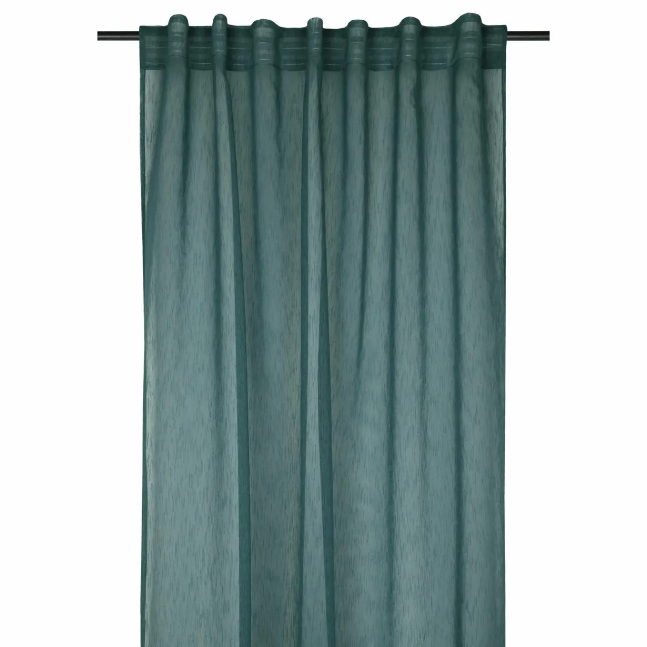 LOVELY CASA Voilage galon fronceur (140 x 260 cm) Derby Vert sapin Sale
