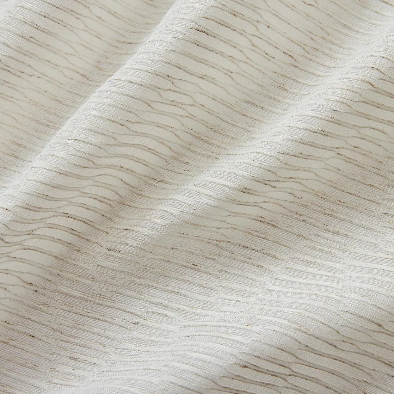EMINZA Voilage galon fronceur (280 x 240 cm) Maël Beige Hot