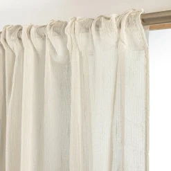 EMINZA Voilage galon fronceur (140 x 240 cm) Raphaël Beige Online