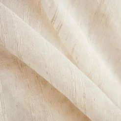 EMINZA Voilage galon fronceur (280 x 240 cm) Théo Beige New