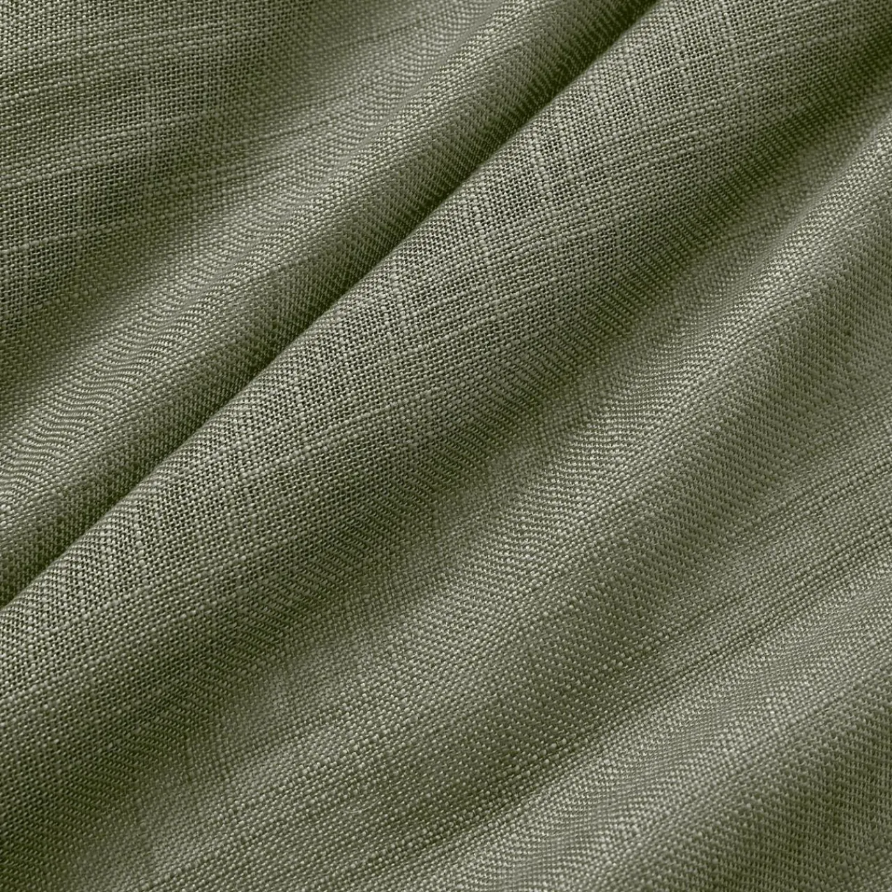 EMINZA Voilage grande largeur effet lin(400 x 240 cm) Robin Vert romarin Online