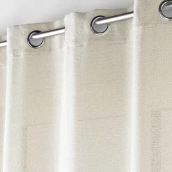 douceur d'intu017drieur Voilage œillets effet lainage (140 x 240 cm) Loulaine Beige Hot