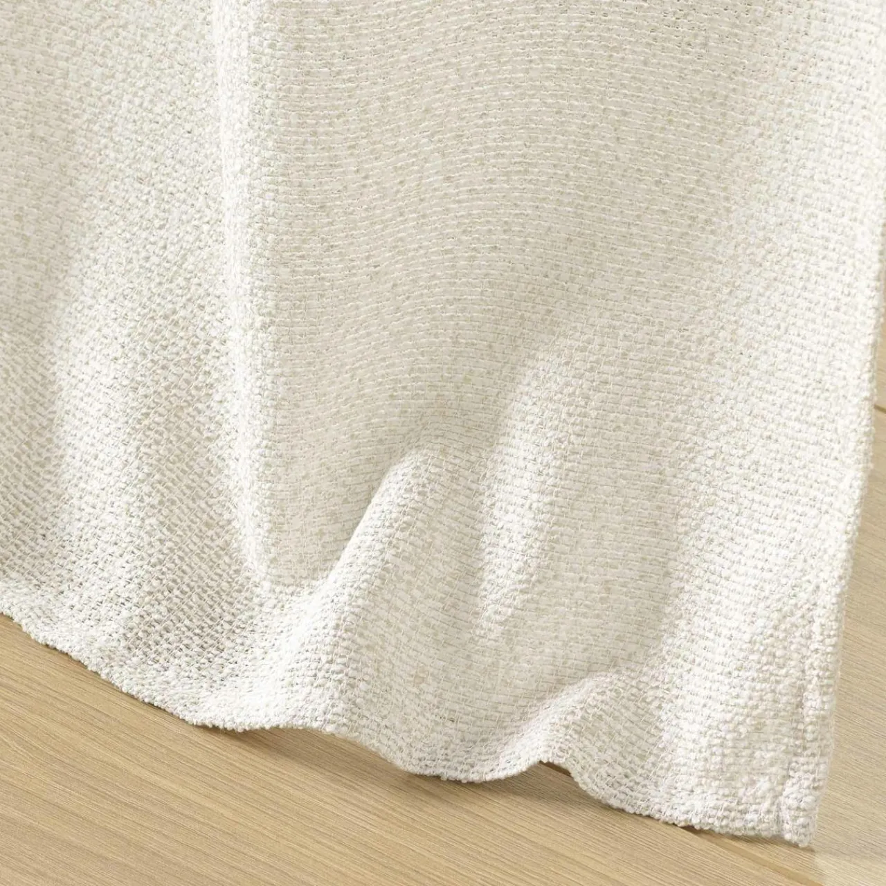 douceur d'intu017drieur Voilage œillets effet lainage (140 x 240 cm) Loulaine Beige Hot