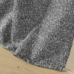 douceur d'intu017drieur Voilage œillets effet lainage (140 x 240 cm) Loulaine Noir Online