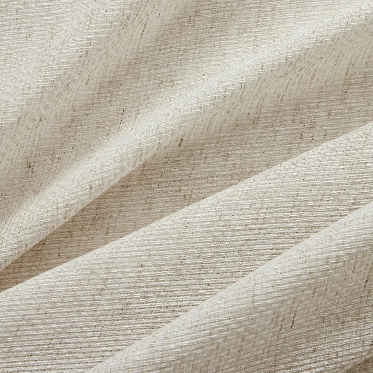 EMINZA Voilage œillets effet lin (140 x 280 cm) Luca Beige Clearance