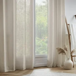 EMINZA Voilage œillets effet lin (140 x 240 cm) Robin Beige Sale