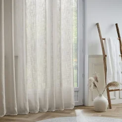 EMINZA Voilage œillets effet lin (280 x 240 cm) Robin Beige Online