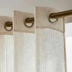 EMINZA Voilage œillets (180 x 240 cm) Arthur Beige Sale