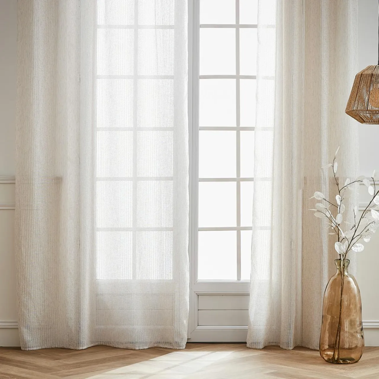 EMINZA Voilage œillets (140 x 280 cm) Arthur Beige Best