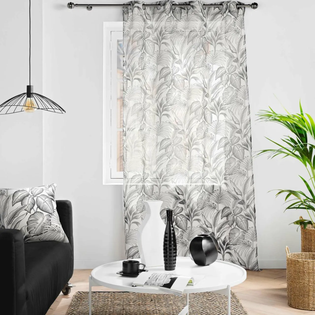 DOUCEUR D'INTERIEUR Voilage œillets (140 x 240 cm) Cabana Ecru