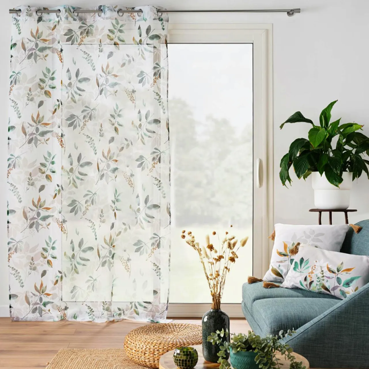 douceur d'intu017drieur Voilage œillets (140 x 240 cm) Dilaris Multicolore New