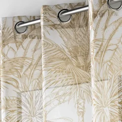 douceur d'intu017drieur Voilage œillets (140 x 240 cm) Dune Beige Discount