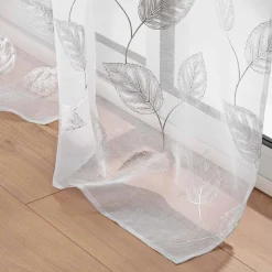 DOUCEUR D'INTERIEUR Voilage œillets (140 x 240 cm) Edelia Argent Clearance