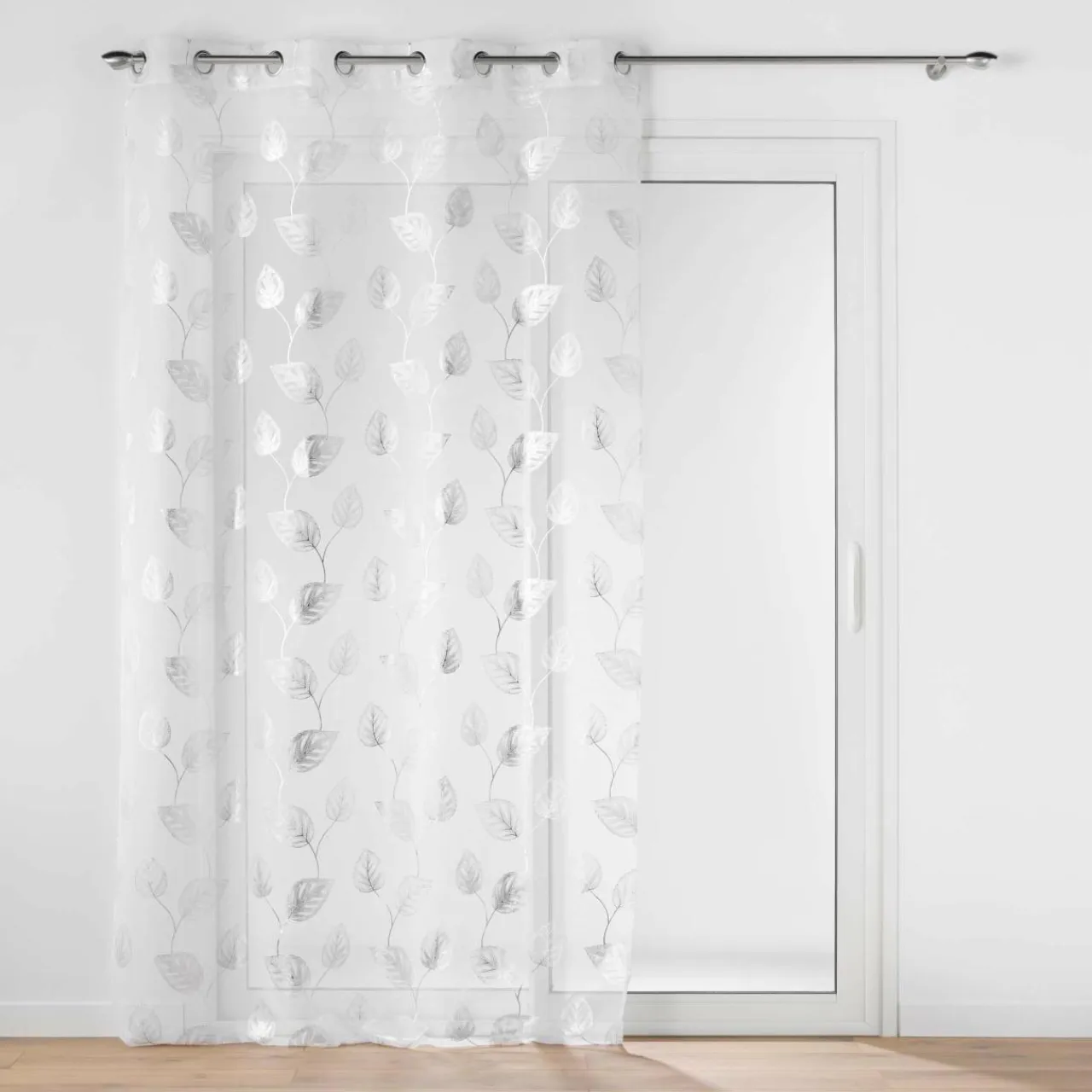 DOUCEUR D'INTERIEUR Voilage œillets (140 x 280 cm) Edelia Argent Hot