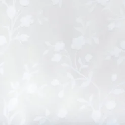 Atmosphera, cru017dateur d'intu017drieur Voilage œillets (140 x 240 cm) Flore Blanc Discount
