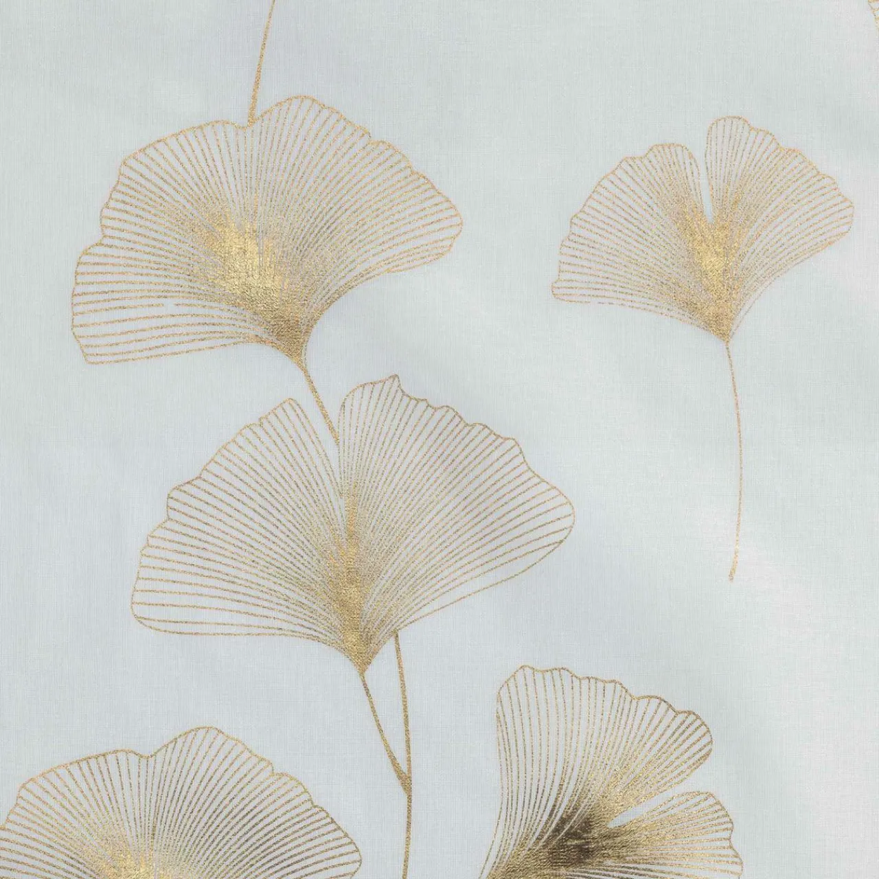 DOUCEUR D'INTERIEUR Voilage œillets (140 x 240 cm) Ginkgold Or New