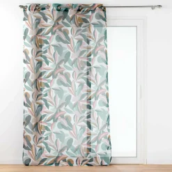 DOUCEUR D'INTERIEUR Voilage œillets (140 x 240 cm) Lavinia Multicolore Sale