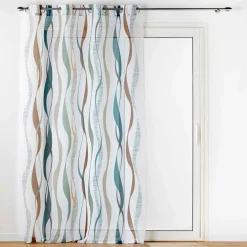 DOUCEUR D'INTERIEUR Voilage œillets (140 x 240 cm) Lisana Multicolore