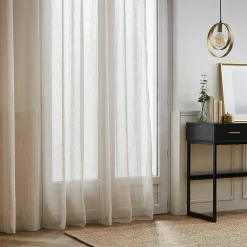 EMINZA Voilage œillets (280 x 240 cm) Léontine Beige Online