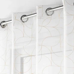 douceur d'intu017drieur Voilage œillets (140 x 240 cm) Louxor Blanc