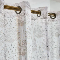 douceur d'intu017drieur Voilage œillets (140 x 240 cm) Majestia Blanc Best
