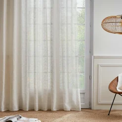 EMINZA Voilage œillets (280 x 240 cm) Maël Beige