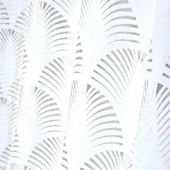 LOVELY CASA Voilage œillets (140 x 260 cm) Maldives Argent New