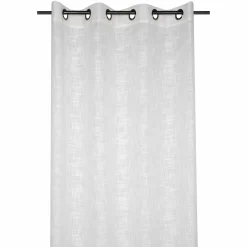 LOVELY CASA Voilage œillets (135 x 260 cm) Ontario Blanc Clearance