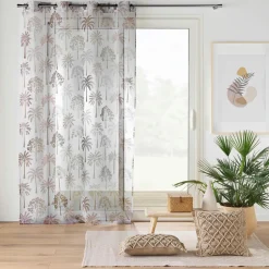 douceur d'intu017drieur Voilage œillets (140 x 240 cm) Palmea Beige Sale
