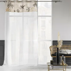 douceur d'intu017drieur Voilage œillets (140 x 240 cm) Papaya Ecru Online