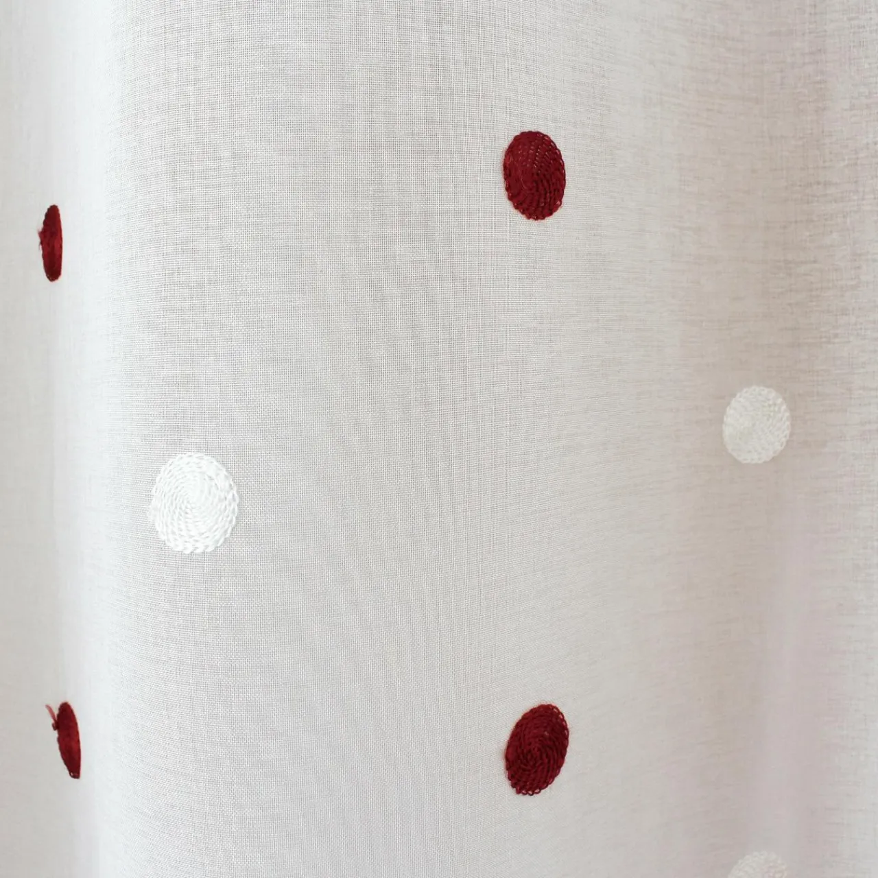 ENJOY HOME Voilage œillets (140 x 240 cm) Pointia Bordeaux Clearance