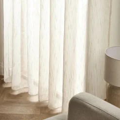 EMINZA Voilage œillets (140 x 240 cm) Raphaël Beige Outlet