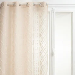 ATMOSPHERA Voilage œillets (140 x 240 cm) Salma Beige Clearance