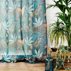 DOUCEUR D'INTERIEUR Voilage œillets (140 x 240 cm) Tilda Vert