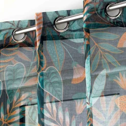 DOUCEUR D'INTERIEUR Voilage œillets (140 x 240 cm) Tilda Vert
