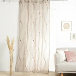 STOF Voilage œillets (135 x H240 cm) Essaouira Beige