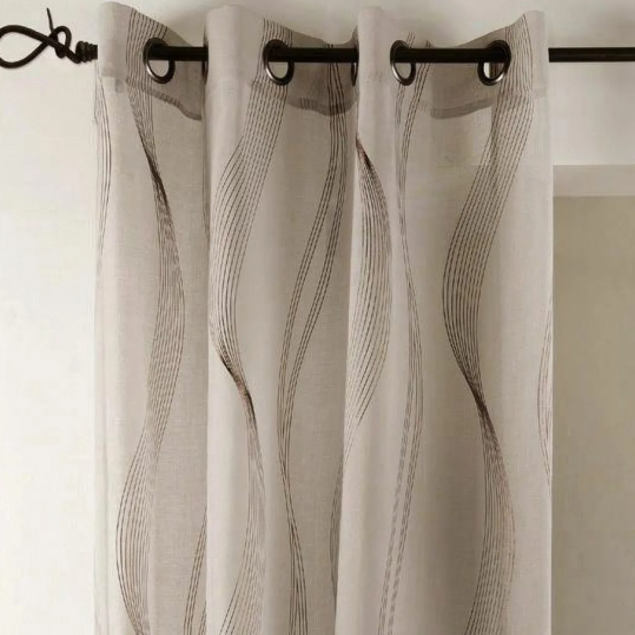STOF Voilage œillets (135 x H240 cm) Essaouira Beige