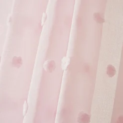 EMINZA Voilage oeillets pompons (140 x 280 cm) Emie Rose Online